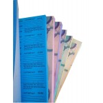 Ticket Book-Square Counter Book-blue